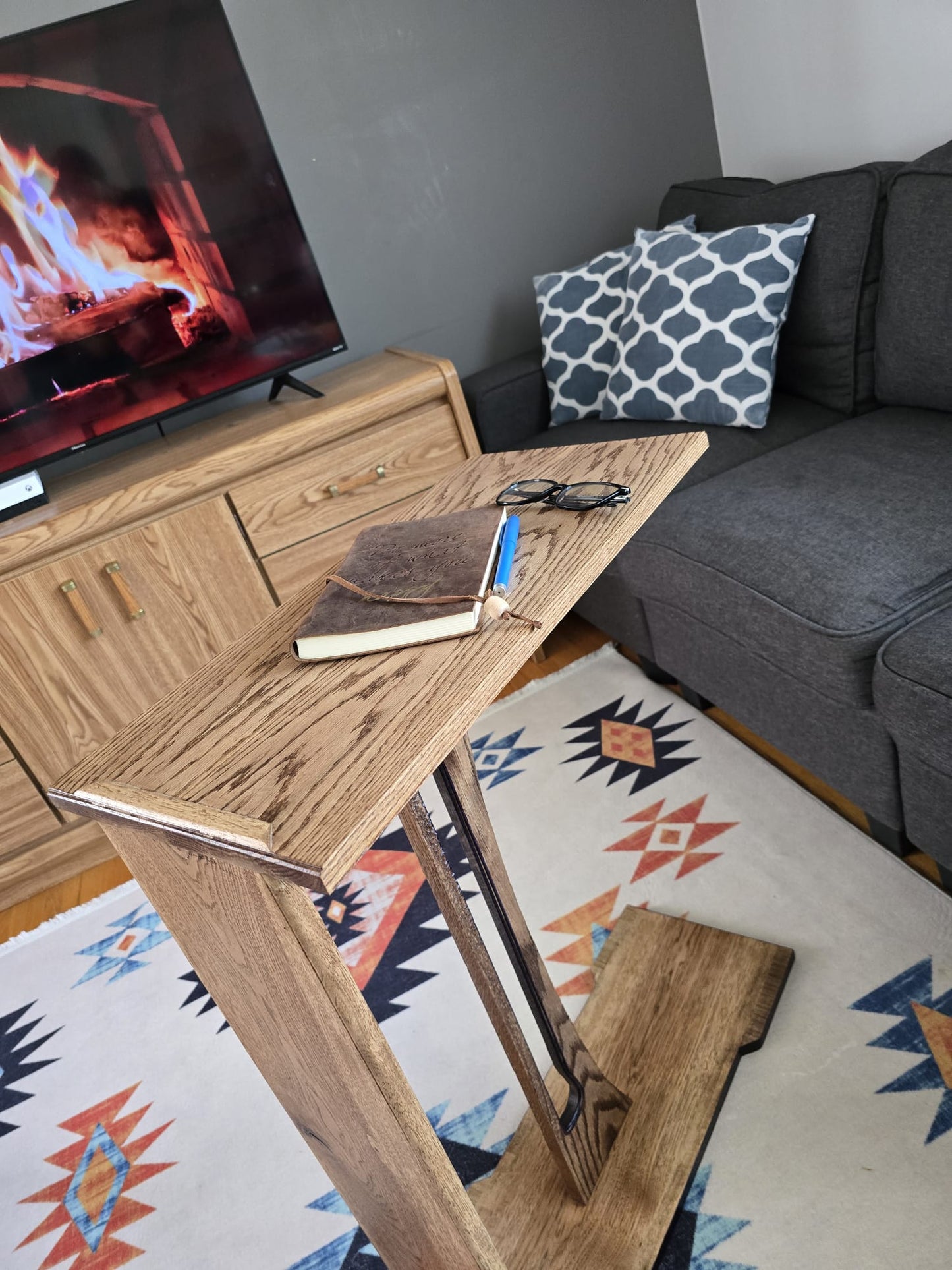 Harp End Table