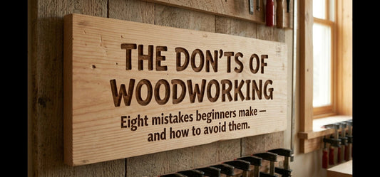 The Don't-s of Woodworking
