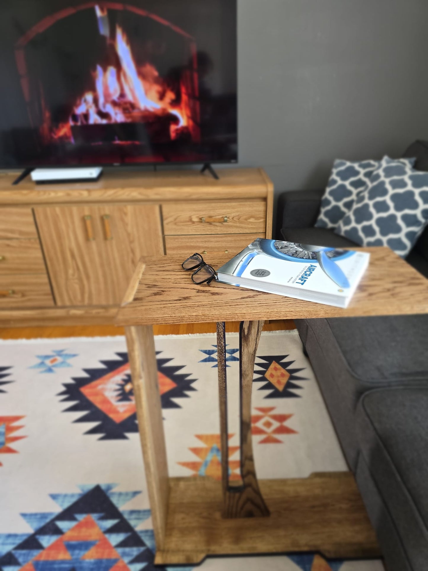 Harp End Table