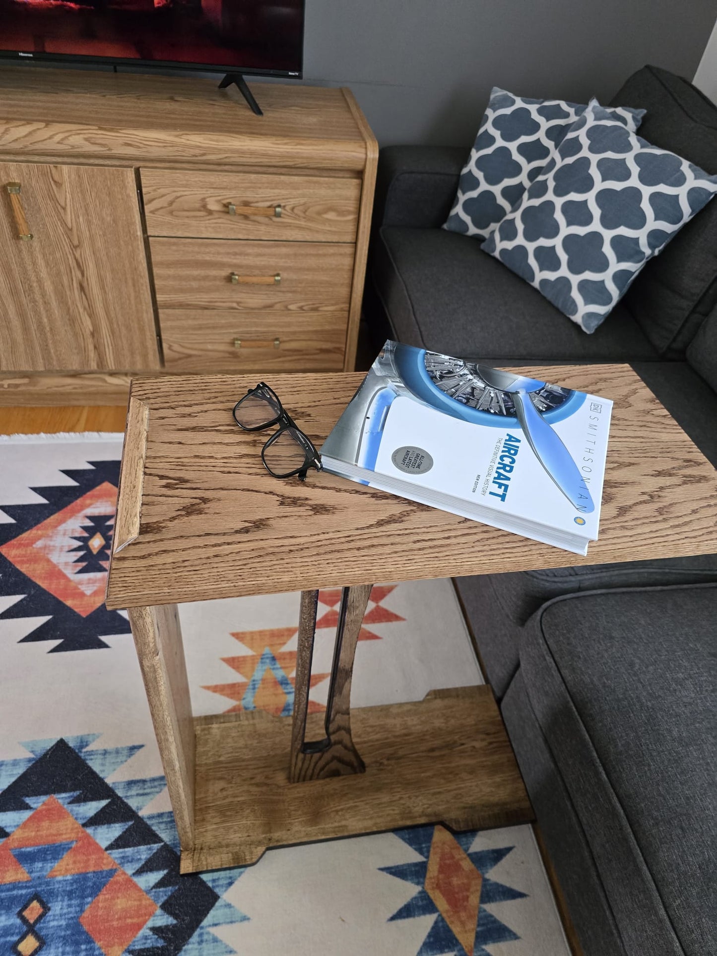 Harp End Table